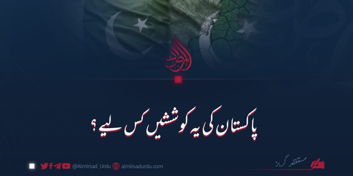پاکستان کی یہ کوششیں کس لیے؟