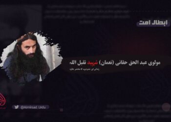 مولوی عبد الحق حقانی (نعمان) شہید تقبل اللہ