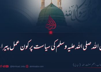 رسول اللہ صلی اللہ علیہ وسلم کی سیاست پر کون عمل پیرا ہے؟