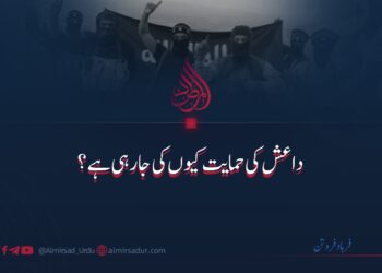 داعش کی حمایت کیوں کی جارہی ہے؟