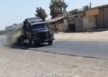 داعش کا دير الزور ميں تيل کے ٹينکر پر حملہ