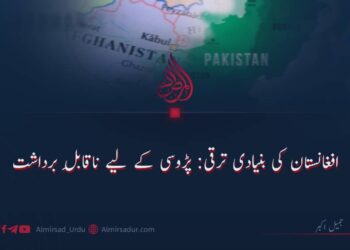 افغانستان کی بنیادی ترقی؛ پڑوسی کے لیے ناقابلِ برداشت