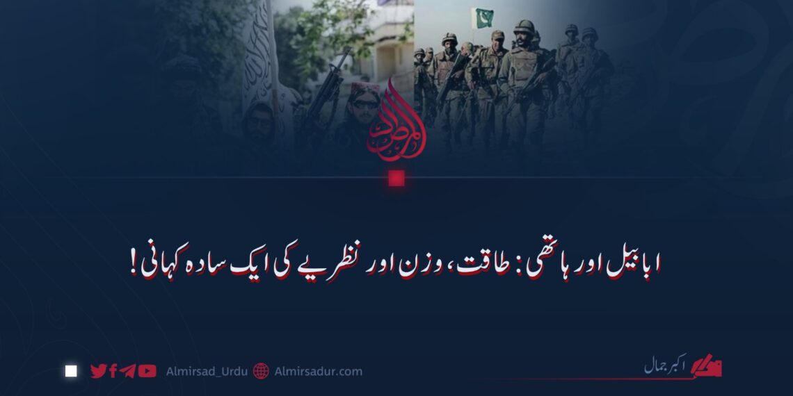 ابابیل اور ہاتھی: طاقت، وزن اور نظریے کی ایک سادہ کہانی!