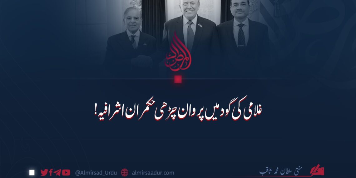 غلامی کی گود میں پروان چڑھی حکمران اشرافیہ!