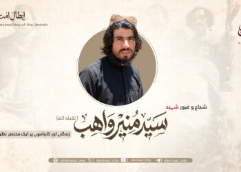 شجاع و غیور شہید سید منیر واهب تقبله اللہ  زندگی اور کارناموں پر ایک مختصر نظر