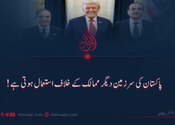 پاکستان کی سرزمین دوسرے ممالک کے خلاف استعمال ہوتی ہے!