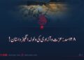 ۲۸ اسد؛ عزت اور آزادی کی ولولہ انگیز داستان!
